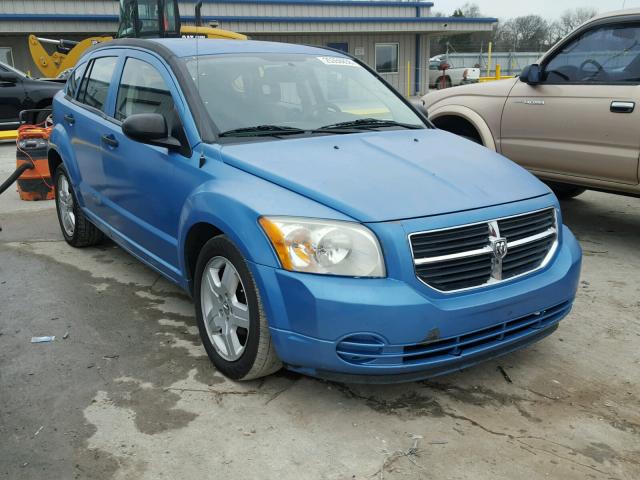 1B3HB48B88D550174 - 2008 DODGE CALIBER SX BLUE photo 1