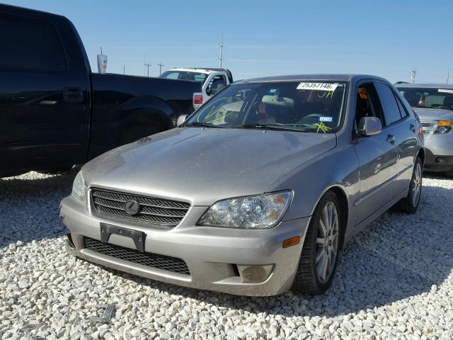 JTHBD192430079425 - 2003 LEXUS IS 300 GRAY photo 2