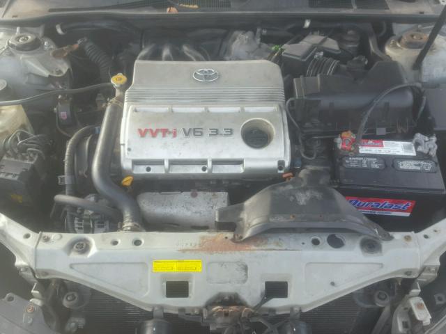 4T1CA30P94U004504 - 2004 TOYOTA CAMRY SOLA SILVER photo 7