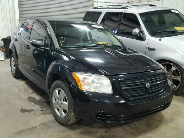 1B3HB28BX7D106765 - 2007 DODGE CALIBER BLACK photo 1