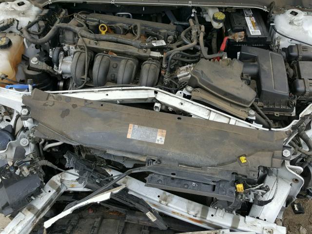 3FA6P0H71DR167275 - 2013 FORD FUSION SE WHITE photo 7