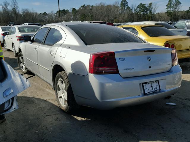 2B3KA43GX7H748932 - 2007 DODGE CHARGER SE GRAY photo 3