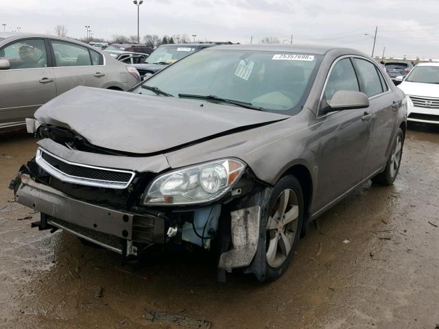 1G1ZC5E10BF329562 - 2011 CHEVROLET MALIBU 1LT 棕色 照片 2