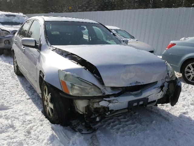 1HGCM66555A050533 - 2005 HONDA ACCORD EX SILVER photo 1