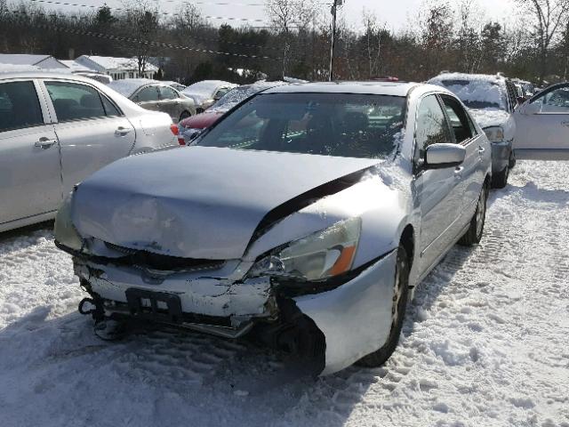 1HGCM66555A050533 - 2005 HONDA ACCORD EX SILVER photo 2