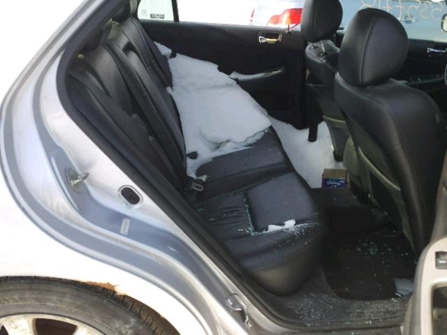 1HGCM66555A050533 - 2005 HONDA ACCORD EX SILVER photo 6