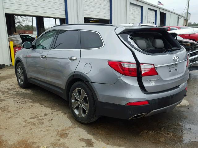 KM8SN4HF7EU054207 - 2014 HYUNDAI SANTA FE G GRAY photo 3