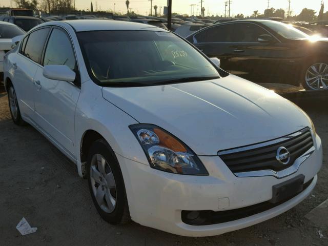 1N4AL21E27N401182 - 2007 NISSAN ALTIMA 2.5 WHITE photo 1