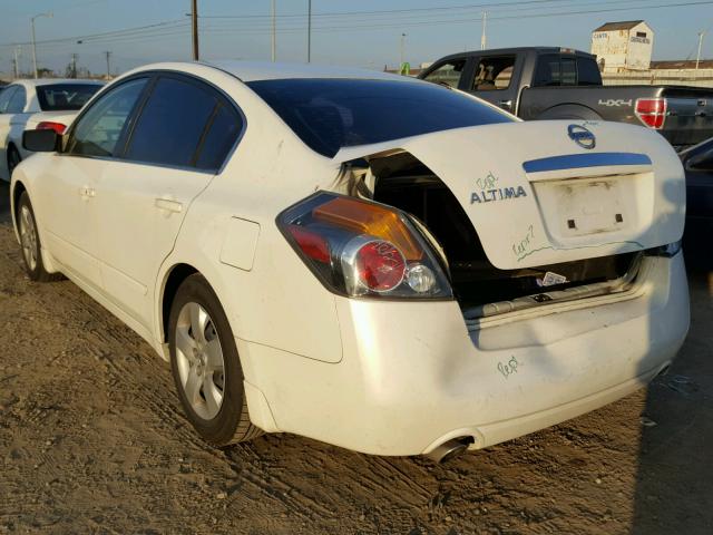 1N4AL21E27N401182 - 2007 NISSAN ALTIMA 2.5 WHITE photo 3