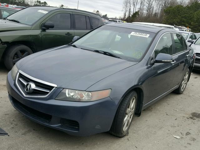 JH4CL96805C025605 - 2005 ACURA TSX CHARCOAL photo 2