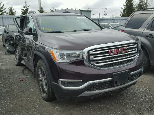 1GKKNULS1JZ170674 - 2018 GMC ACADIA SLT იასამნისფერი ფოტო 1