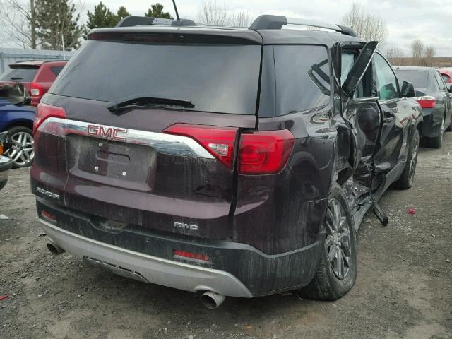 1GKKNULS1JZ170674 - 2018 GMC ACADIA SLT იასამნისფერი ფოტო 4