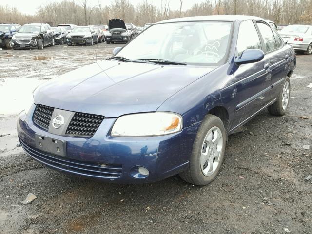 3N1CB51D55L590585 - 2005 NISSAN SENTRA 1.8 BLUE photo 2