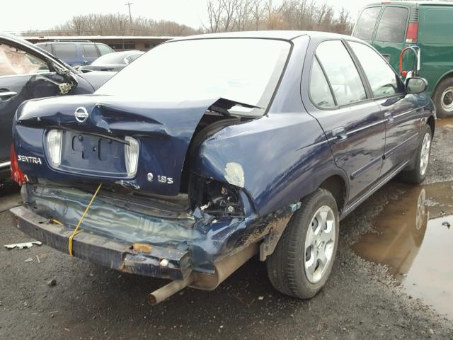 3N1CB51D55L590585 - 2005 NISSAN SENTRA 1.8 BLUE photo 4