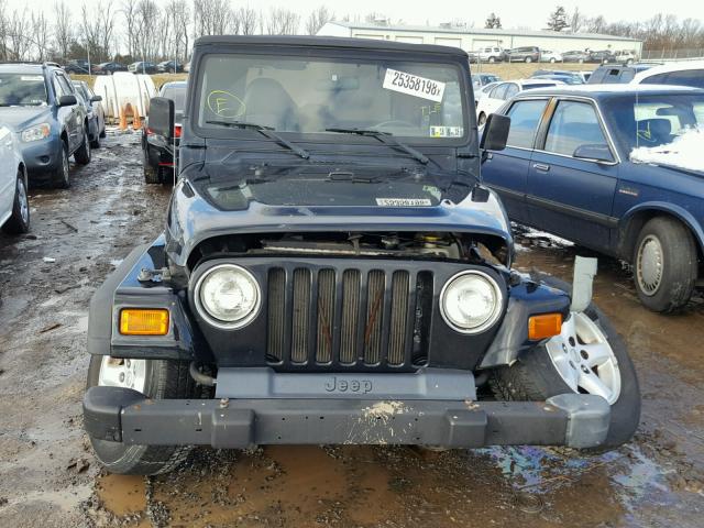 1J4FA29PX2P753154 - 2002 JEEP WRANGLER / BLACK photo 10