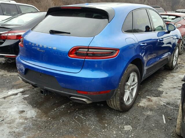 WP1AA2A56HLB82044 - 2017 PORSCHE MACAN BLUE photo 4