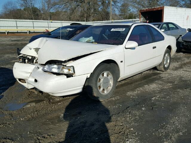 1FALP62W4RH115394 - 1994 FORD THUNDERBIR WHITE photo 2