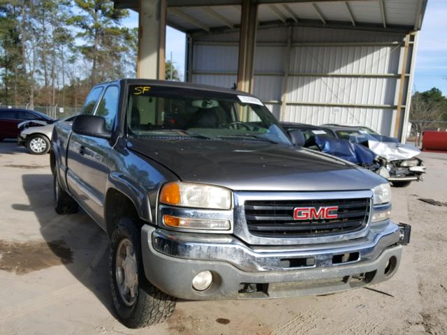 1GTEK19B86Z180777 - 2006 GMC NEW SIERRA GRAY photo 1