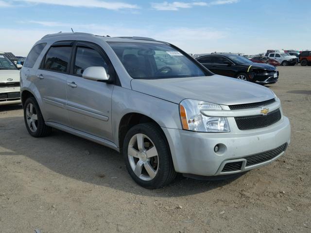 2CNDL037786315345 - 2008 CHEVROLET EQUINOX SP SILVER photo 1