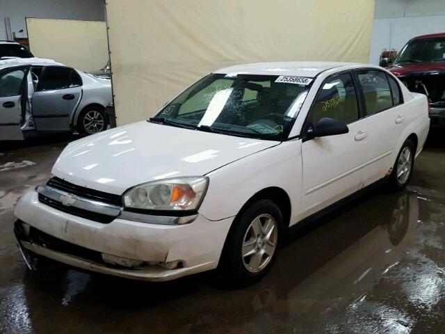 1G1ZT54824F188382 - 2004 CHEVROLET MALIBU LS WHITE photo 2