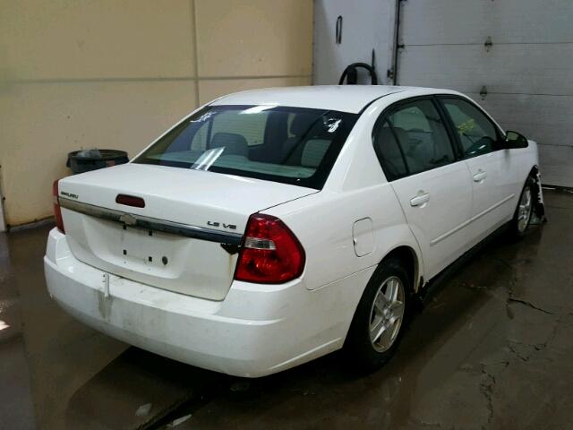 1G1ZT54824F188382 - 2004 CHEVROLET MALIBU LS WHITE photo 4