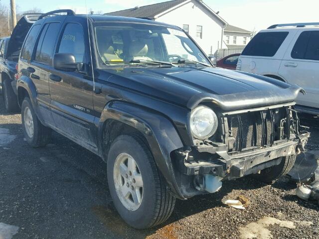 1J4GL58KX3W591183 - 2003 JEEP LIBERTY LI BLACK photo 1