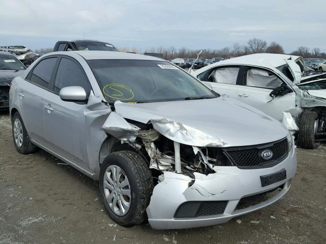 KNAFT4A2XA5874804 - 2010 KIA FORTE LX SILVER photo 1