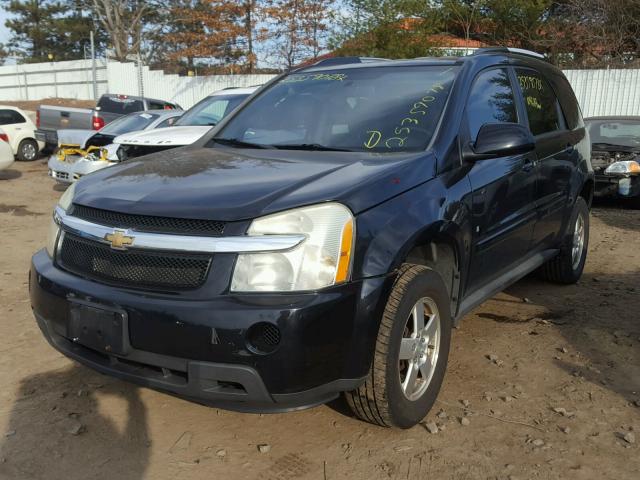 2CNDL73F176101238 - 2007 CHEVROLET EQUINOX LT BLACK photo 2