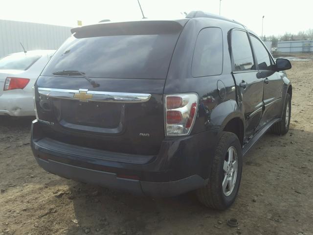 2CNDL73F176101238 - 2007 CHEVROLET EQUINOX LT BLACK photo 4