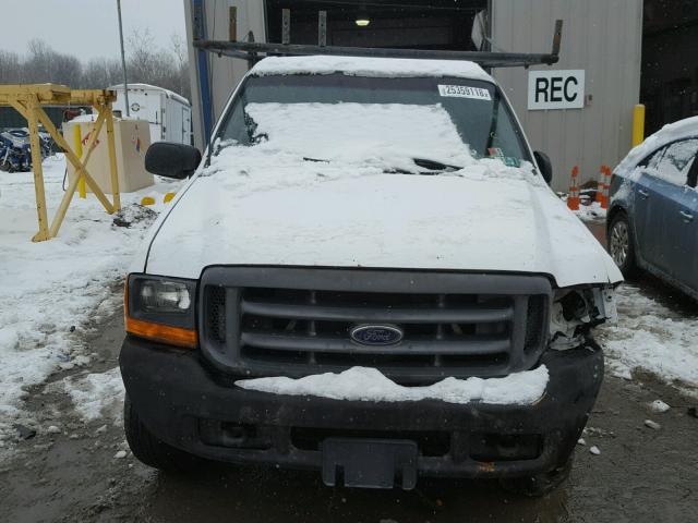 1FTNF21L8XEC80322 - 1999 FORD F250 SUPER WHITE photo 10