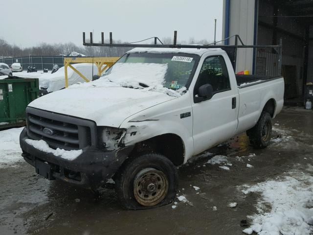 1FTNF21L8XEC80322 - 1999 FORD F250 SUPER WHITE photo 2