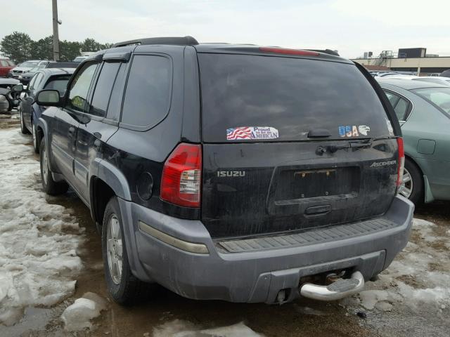 4NUDS13S342100557 - 2004 ISUZU ASCENDER S 黑色 照片 3