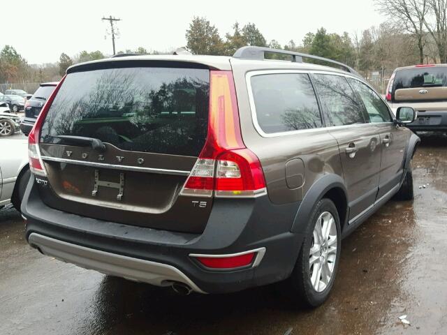 YV440MBMXG1248766 - 2016 VOLVO XC70 T5 BROWN photo 4