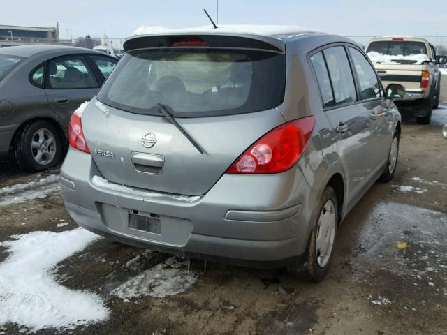 3N1BC13E19L395791 - 2009 NISSAN VERSA S GREEN photo 4