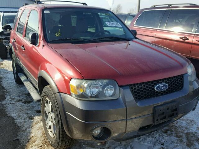 1FMCU93185KD74003 - 2005 FORD ESCAPE XLT RED photo 1