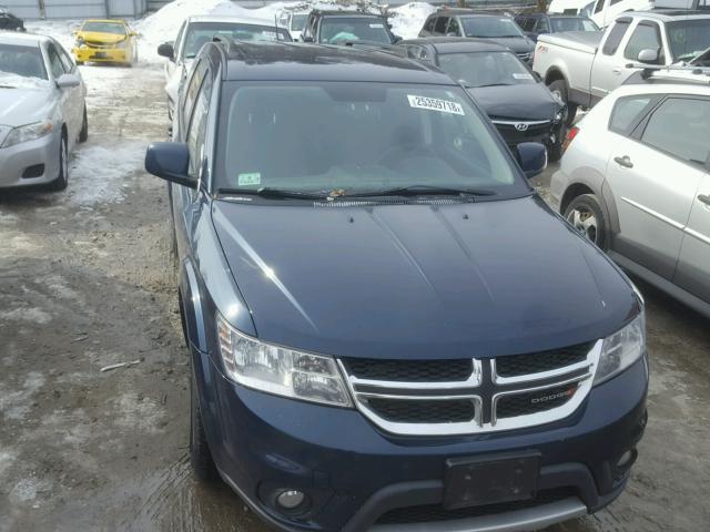 3C4PDDBGXET179016 - 2014 DODGE JOURNEY SX BLUE photo 9