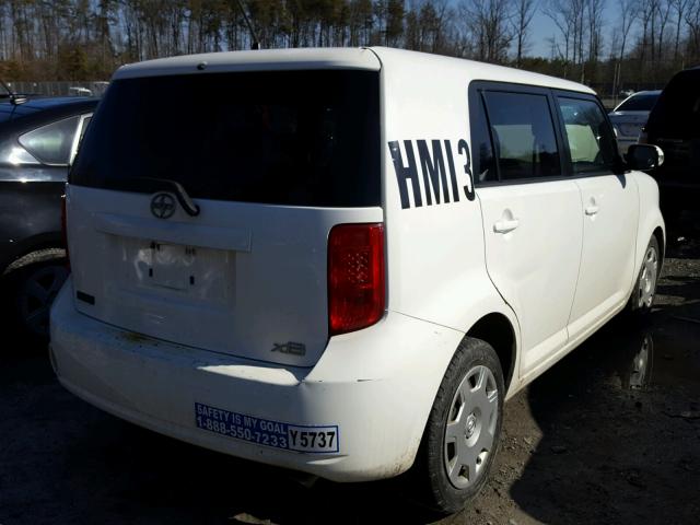JTLKE50E791087099 - 2009 TOYOTA SCION XB 白色 照片 4