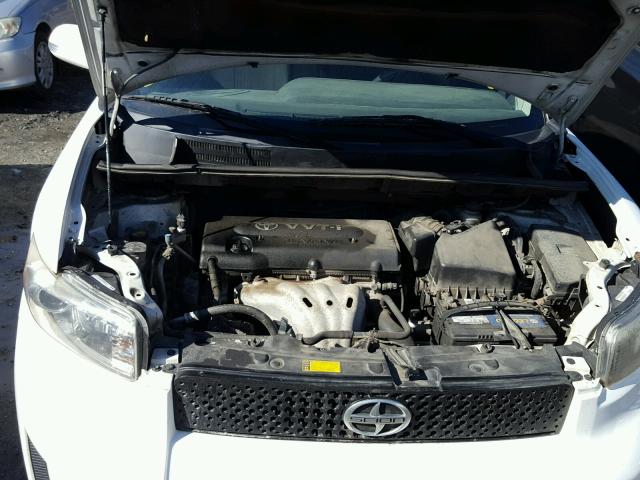 JTLKE50E791087099 - 2009 TOYOTA SCION XB 白色 照片 7