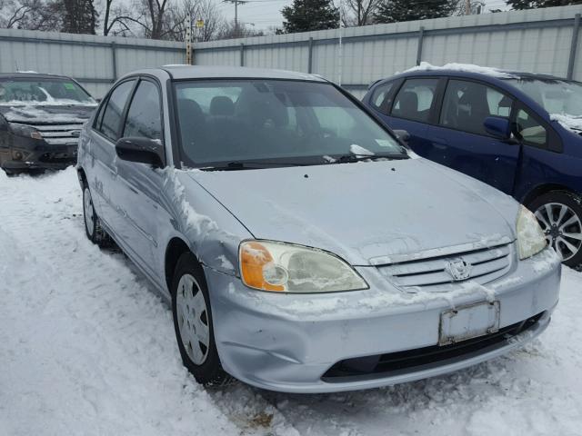 2HGES16543H536301 - 2003 HONDA CIVIC LX GRAY photo 1