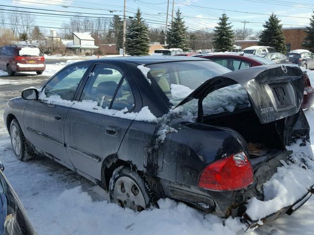 3N1CB51DX4L880660 - 2004 NISSAN SENTRA 1.8 BLACK photo 3