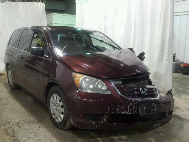 5FNRL38288B028342 - 2008 HONDA ODYSSEY LX MAROON photo 1