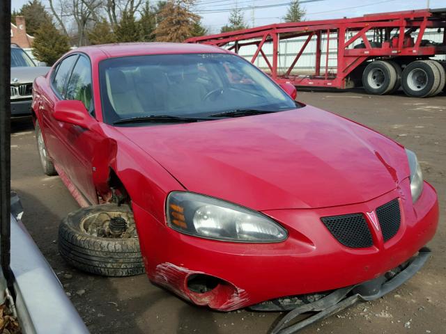 2G2WP552881181026 - 2008 PONTIAC GRAND PRIX RED photo 1