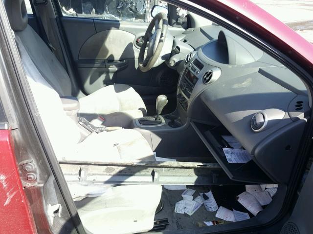 1G8AJ55F67Z108246 - 2007 SATURN ION LEVEL 栗色 照片 5