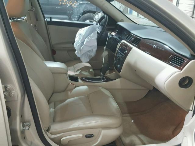 2G1WC5EM4A1261706 - 2010 CHEVROLET IMPALA LTZ TAN photo 5