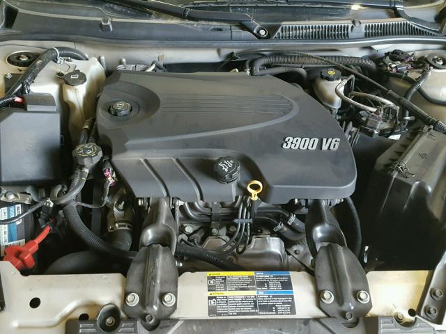 2G1WC5EM4A1261706 - 2010 CHEVROLET IMPALA LTZ TAN photo 7