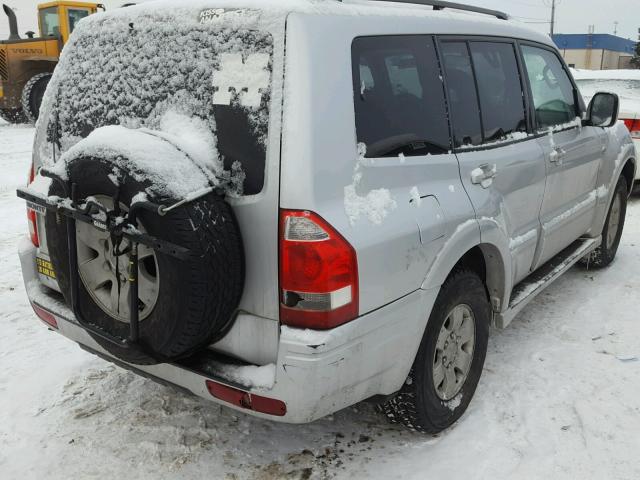 JA4NW51S43J045078 - 2003 MITSUBISHI MONTERO LI GRAY photo 4