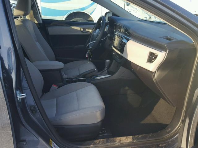 2T1BPRHE9EC007566 - 2014 TOYOTA COROLLA EC 蓝色 照片 5