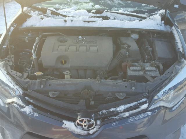 2T1BPRHE9EC007566 - 2014 TOYOTA COROLLA EC 蓝色 照片 7