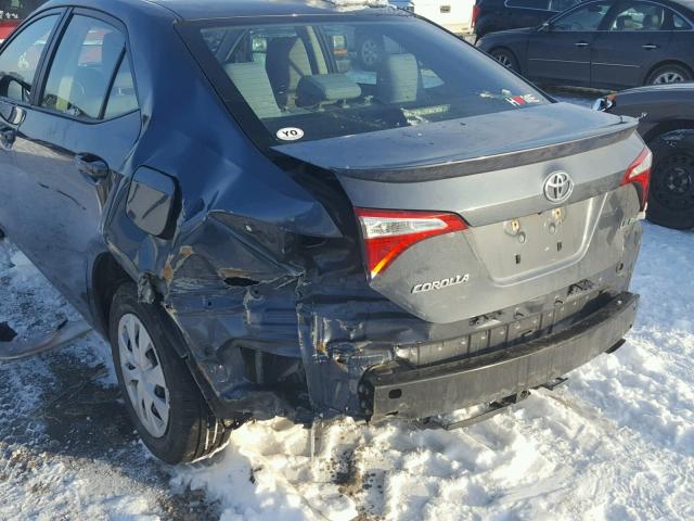 2T1BPRHE9EC007566 - 2014 TOYOTA COROLLA EC 蓝色 照片 9