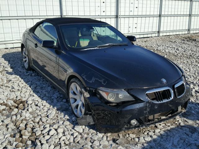 WBAEK734X4B321431 - 2004 BMW 645 CI AUT BLACK photo 1